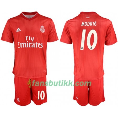 Fotballdrakt Real Madrid Modric 10 Barn Tredjetrøye 2018-2019 Kortermet